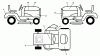 Husqvarna LGT 2554 (96045001500) - Lawn Tractor (2009-01 & After) Ersatzteile Decals