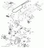 Husqvarna LGT 2554 (96045001501) - Lawn Tractor (2009-05 & After) Ersatzteile Drive