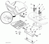 Husqvarna LGT 2554 (96045001501) - Lawn Tractor (2009-05 & After) Ersatzteile Seat Assembly