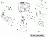 Husqvarna LGT 2654 (96043003600) - Lawn Tractor (2007-05 & After) Ersatzteile Engine