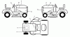 Husqvarna LGT 2654 (96043003601) - Lawn Tractor (2008-01 & After) Ersatzteile Decals