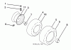 Husqvarna LGT 2654 (96043003601) - Lawn Tractor (2008-01 & After) Ersatzteile Wheels and Tires