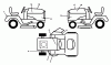 Husqvarna LGT 2654 (96043014800) - Lawn Tractor (2012-10 & After) Ersatzteile DECALS