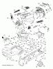 Husqvarna LGT 2654 (96043018300) - Lawn Tractor (2013-09) Ersatzteile CHASSIS ENCLOSURES