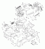 Husqvarna LGT 2654 (96045000700) - Lawn Tractor (2006-11 & After) Ersatzteile Chassis