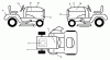 Husqvarna LGT 2654 (96045000700) - Lawn Tractor (2006-11 & After) Ersatzteile Decals
