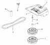 Husqvarna Spindle Driven Blower Fan & Drive Kit for Catcher System (2003-12 & After) Ersatzteile Drive Kit Assemblies