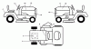 Husqvarna LGT 2654 (96045000702) - Lawn Tractor (2008-03 & After) Ersatzteile Decals