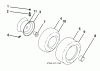 Husqvarna LGT 2654 (96045000702) - Lawn Tractor (2008-03 & After) Ersatzteile Wheels and Tires