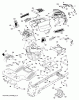 Husqvarna LGT 2654 (96045003700) - Lawn Tractor (2011-09 & After) Ersatzteile CHASSIS ENCLOSURES