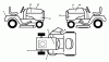 Husqvarna LGT 2654 (96045003701) - Lawn Tractor (2012-09 & After) Ersatzteile DECALS