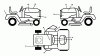 Husqvarna LGT 2654 (96045003801) - Lawn Tractor (2012-09 & After) Ersatzteile DECALS