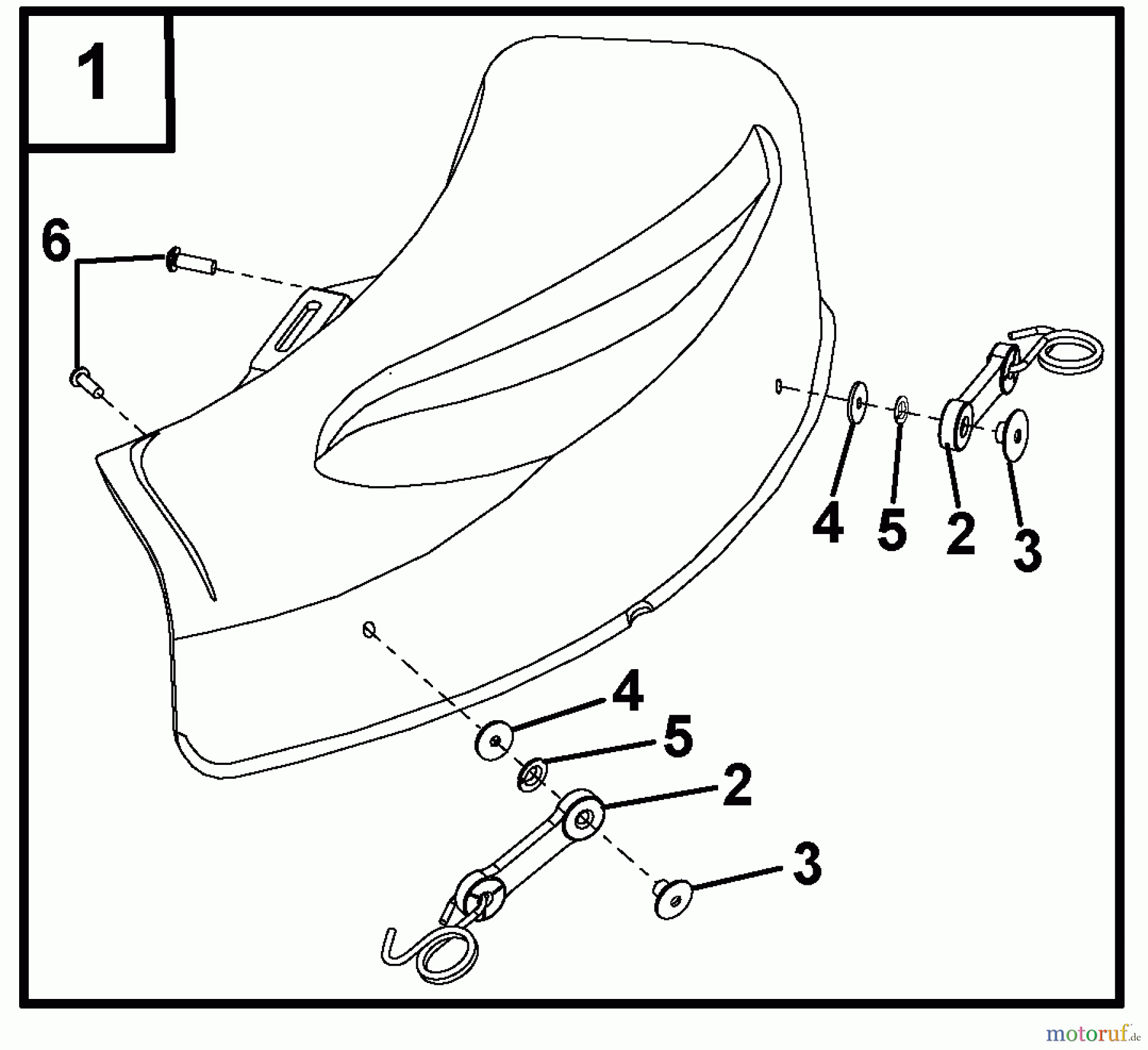 Husqvarna Zubehör, Rasenmäher / Mäher Husqvarna6071002500 - Husqvarna Mulch Kit (2010-01 & After) Repair Parts