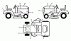 Husqvarna LGT 2654 (96045004000) - Lawn Tractor (2012-05 & After) Ersatzteile DECALS