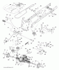 Husqvarna LGT 2654 (96045003800) - Lawn Tractor (2011-09 & After) Ersatzteile DRIVE