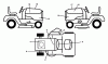 Husqvarna LGTH 22V48 (96048004300) - Lawn Tractor (2012-10 & After) Ersatzteile DECALS
