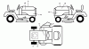 Husqvarna LGTH 2454 (289580) - Lawn Tractor (2010-03 & After) Ersatzteile Decals