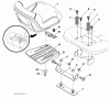 Husqvarna LGTH 2454 (96043010700) - Lawn Tractor (2010-05 & After) Ersatzteile Seat Assembly