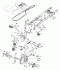 Husqvarna LOGTH 2448 T (96045000300) - Lawn Tractor (2005-11 & After) Ersatzteile Ground Drive