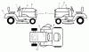 Husqvarna LOYTH 20F42T (96045000200) - Lawn Tractor (2006-02 & After) Ersatzteile Decals