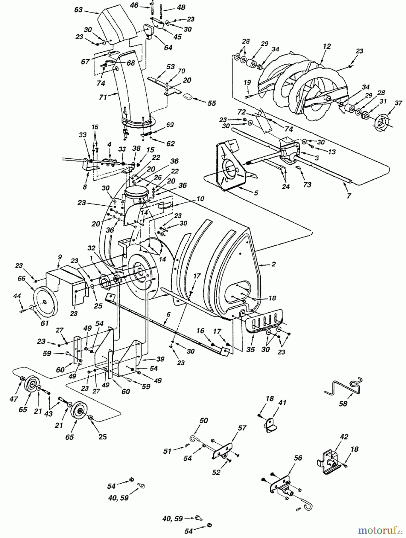 Husqvarna Zubehör, Rasenmäher / Mäher LST 42 C - Husqvarna 42