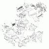 Husqvarna LOYTH 20F42T (96045000201) - Lawn Tractor (2006-02 & After) Ersatzteile Chassis And Enclosures