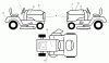 Husqvarna LOYTH 20F42T (96045000201) - Lawn Tractor (2006-02 & After) Ersatzteile Decals