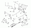 Husqvarna LR 100 (954000572) - Lawn Tractor (1995-03 to 1995-02) Ersatzteile Brake/Mower Lift