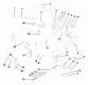 Husqvarna LR 110 (954001232C) - Lawn Tractor (1995-08 & After) Ersatzteile Brake/Rear Mower Lift Assembly