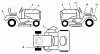 Husqvarna LR 110 (954001232C) - Lawn Tractor (1995-08 & After) Ersatzteile Decals