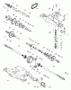 Husqvarna LR 111 (954001212A) - Lawn Tractor (1994-07 & After) Ersatzteile Dana Transaxle Model Number 4360-77