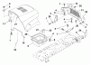 Husqvarna LR 111 (954001212A) - Lawn Tractor (1994-07 & After) Ersatzteile Hood