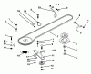 Husqvarna LR 12 (954000762) (HC12R38A) - Lawn Tractor (1994-01 & After) Ersatzteile Ground Drive