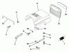 Husqvarna LR 12 (954002701) (HC12R38B) - Lawn Tractor (1994-10 to 1995-12) Ersatzteile Hood