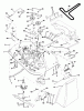 Husqvarna LR 12 (954002701) (HC12R38B) - Lawn Tractor (1994-10 to 1995-12) Ersatzteile Mower Deck