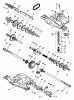 Husqvarna LR 12 (954002701) (HC12R38B) - Lawn Tractor (1994-10 to 1995-12) Ersatzteile Transaxle Dana (Model No. 4360-79)