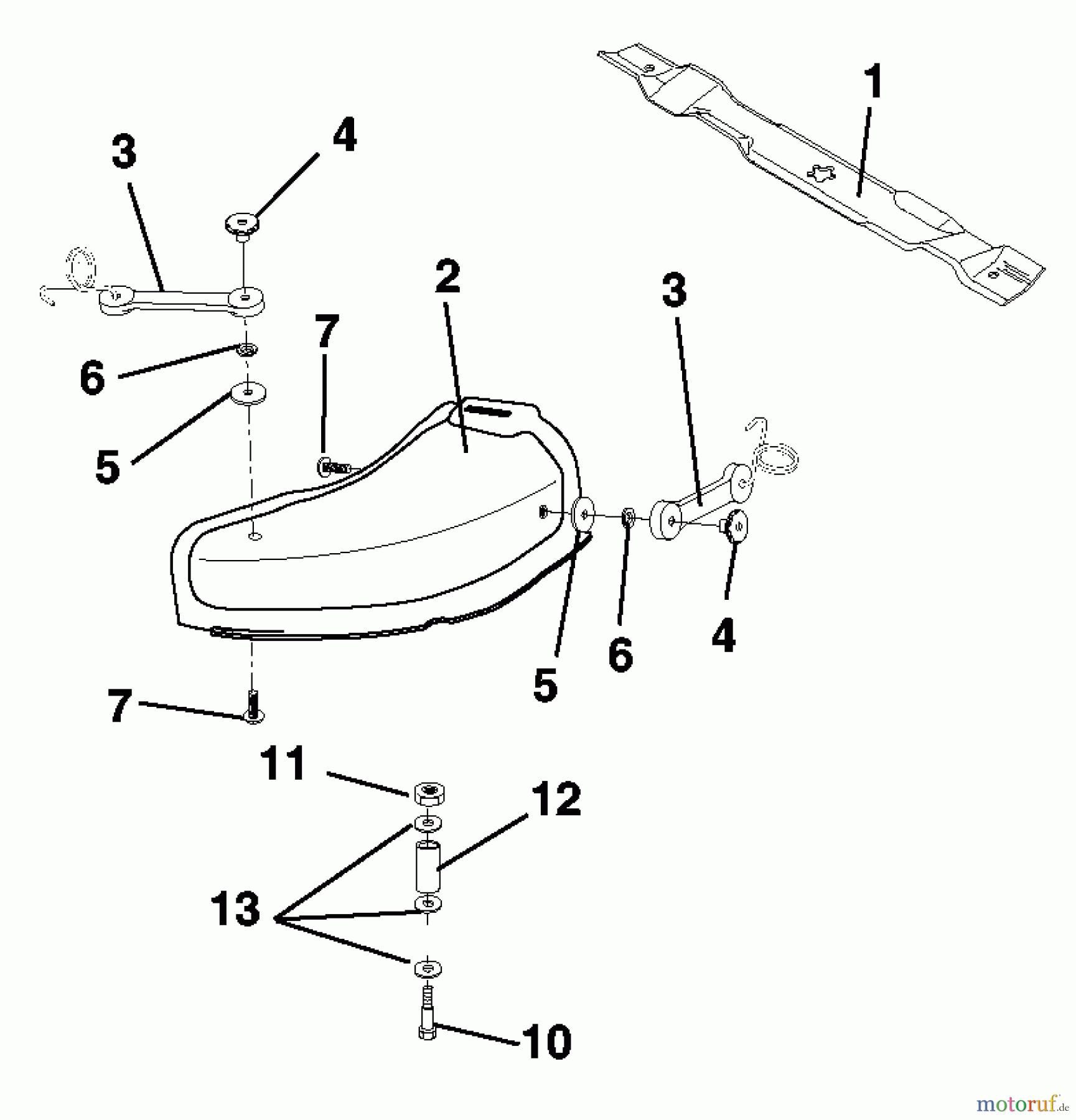 Husqvarna Zubehör, Rasenmäher / Mäher MK 42 - Husqvarna Mulch Kit (2000-01 & After) Mower Mulcher Kit 42
