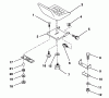 Husqvarna LR 12 (954002701) (HC12R38D) - Lawn Tractor (1996-01 & After) Ersatzteile Seat