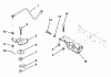 Husqvarna LR 12 (954002701) (HC12R38D) - Lawn Tractor (1996-01 & After) Ersatzteile Sector Gear/Axle Support