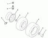 Husqvarna LR 120 (954000412) (HU1236B) - Lawn Tractor (1992-10 & After) Ersatzteile Wheels & Tires