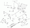 Husqvarna LR 120 (954000582) (HU1236C) - Lawn Tractor (1993-01 & After) Ersatzteile Brake / Rear Mower Lift Assembly