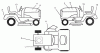 Husqvarna LR 120 (954000582) (HU1236C) - Lawn Tractor (1993-01 & After) Ersatzteile Decals