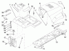 Husqvarna LR 120 (954000582) (HU1236C) - Lawn Tractor (1993-01 & After) Ersatzteile Fender / Chassis