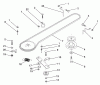 Husqvarna LR 120 (954000582) (HU1236C) - Lawn Tractor (1993-01 & After) Ersatzteile Ground Drive