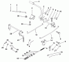 Husqvarna LR 120 (954000602) (HN1236A) - Lawn Tractor (1993-10 & After) Ersatzteile Brake/Rear Mower Lift Assembly