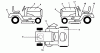 Husqvarna LR 120 (954000602) (HN1236A) - Lawn Tractor (1993-10 & After) Ersatzteile Decals