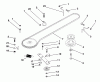 Husqvarna LR 120 (954000602) (HN1236A) - Lawn Tractor (1993-10 & After) Ersatzteile Ground Drive