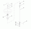 Husqvarna LR 120 (954001242B) - Lawn Tractor (1995-02 & After) Ersatzteile Steering Wheel