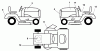 Husqvarna LR 120 (954830051A) - Lawn Tractor (1995-08 & After) Ersatzteile Decals