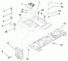 Husqvarna LR 120 (954830051A) - Lawn Tractor (1995-08 & After) Ersatzteile Fender / Chassis